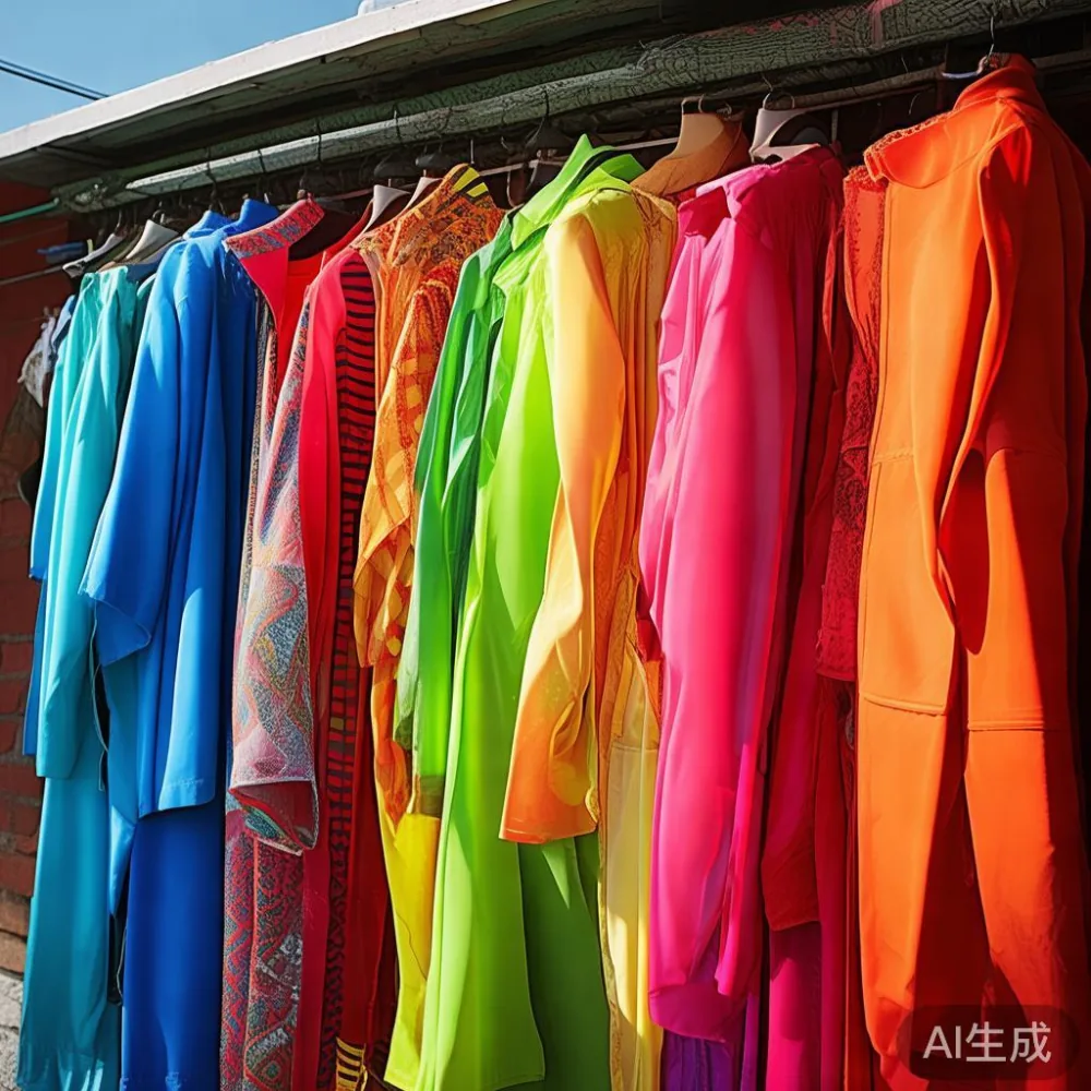 Wardrobe postmodern berwarna mencolok di Johor Bahru