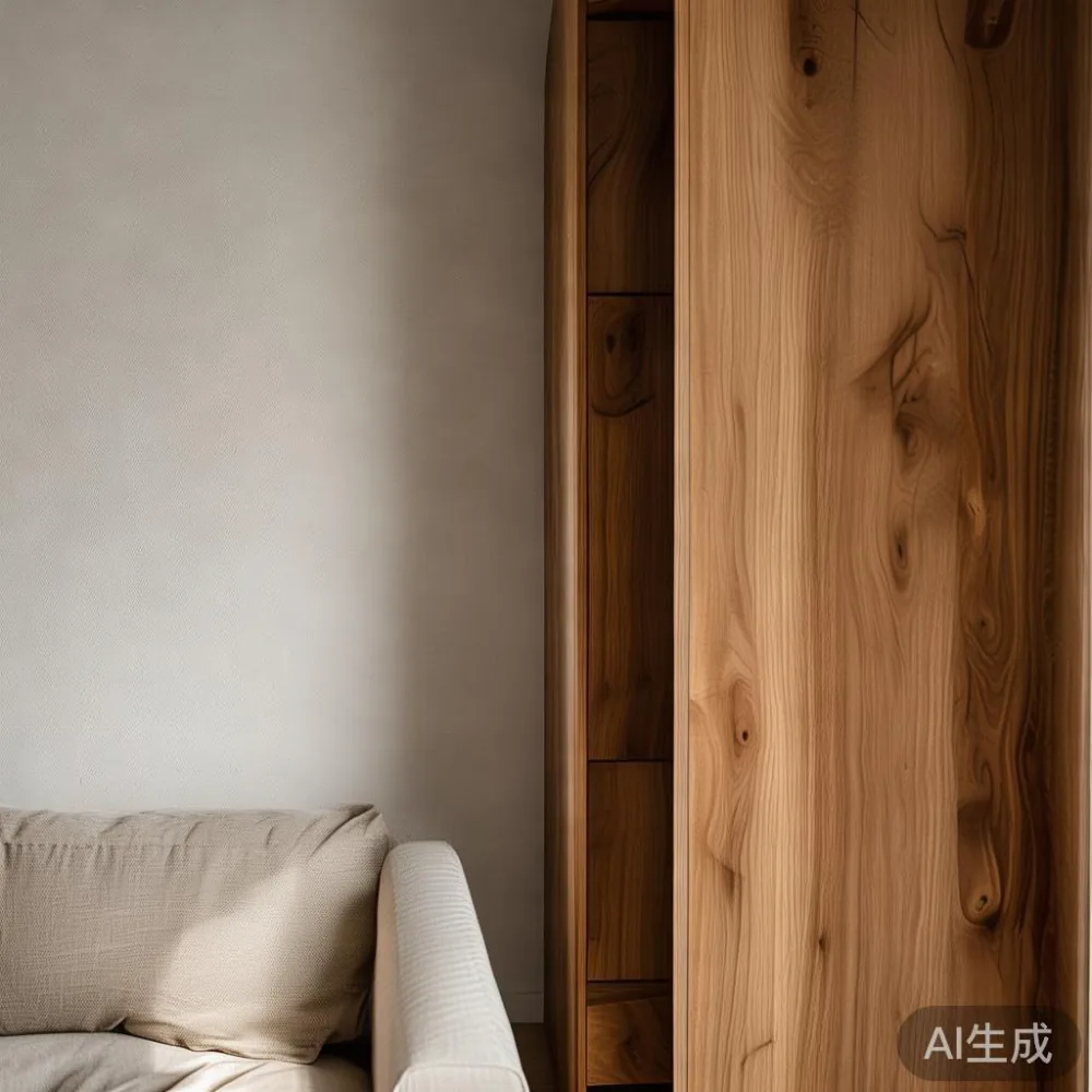 Apa Sebenarnya Yang Mendorong Harga Perabot Kayu Pepejal? — staged against a plain wall with a linen sofa ne