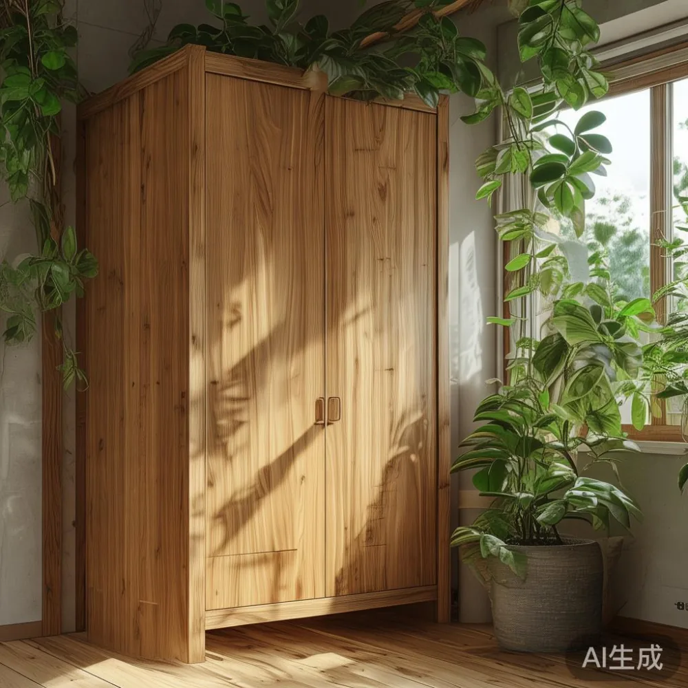 Bagaimana Kelembapan Asia Tenggara Mempengaruhi Perabot Kayu Pepejal:  — corner of a small condo apartment with wooden fl