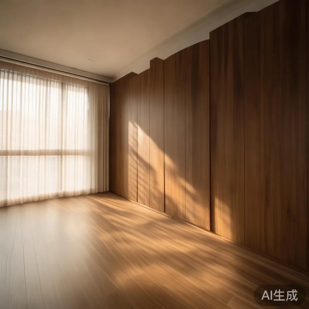 Cara Memadankan Perabot Kayu Pepejal dengan Gaya Hangat Minimalis — in a sunlit Singapore HDB living room, morning l
