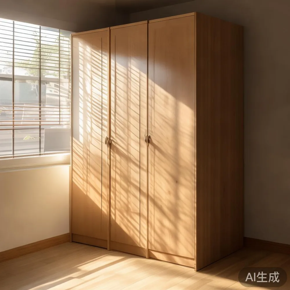 Menangani Cabaran Kelembapan Pada Perabot Kayu Kilap Di Rumah Anda — in a sunlit Singapore HDB living room, morning l